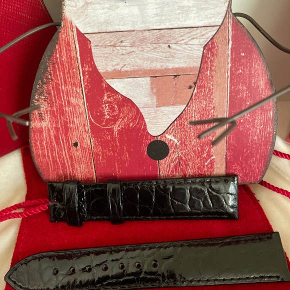 Cartier Tank Width 17.70 (18) x 15.80 (16) Leather Watch Strap - Picture 7 of 10